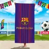 Toalha de Praia da Copa do Mundo de 2026, Toalha de Banho e Esportiva de Microfibra de Secagem Rápida Absorvente Personalizada para as Seleções de Futebol dos EUA, Canadá e México