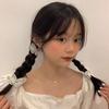 Celebridad de internet japonesa y coreana hada mariposa perla clip lateral pico de pato temperamento flequillo bordado lindos accesorios para el cabello pasador pasador