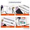 Caderno de Esboço Capa Dura Canson Atacado para Estudantes de Arte, Caderno Portátil em Branco para Esboço e Desenho para Anotações com Caneta