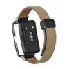 Adequado para Pulseira de Relógio Huawei Band 10 com Fivela Magnética, Pulseira de Couro Liso da Moda, Universal para Huawei Band 9/8