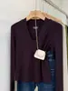 Camiseta Básica Suave Esponjosa Estilo Coreano Corta Otoño e Invierno Hombro Normal Adelgazante Textura de Copo de Nieve Elástica Manga Larga