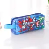 Estuche para lápices de estudiante, de material impermeable doble, bonito estuche de papelería con dibujos animados para niños, estuche grande para lápices.