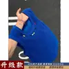 Colete bordado com padrão de escamas de dragão estilo americano para homens, camiseta regata fina texturizada respirável de verão, regata esportiva para fitness