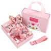 Set de 18 Piezas de Bolso Infantil Caja de Regalo Accesorios para el Cabello Estilo Coreano Pasadores Accesorios para el Cabello de la Princesa Corona Lazos Lindos Nuevo Estilo 2024