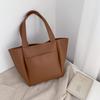 Nuevo Bolso de Hombro Commuter Estilo Coreano 2023 Primavera y Otoño Gran Capacidad Bolso de PU Suave Bolso Tote Portátil de Moda Popular en Internet para Mujer