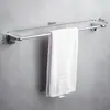 Estante de Barra de Toalla de un Solo Poste de Acero Inoxidable 304 Personalizado para Baño Estante para Toallas sin Taladro Estante Colgante Estante de Almacenamiento