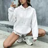 Comércio exterior, transfronteiriço, estilo europeu e americano, coleção outono e inverno, moletons com capuz forrados de fleece unissex, modelagem slim e solta, direto da fábrica de origem