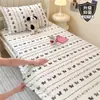 Funda de colchón de algodón puro para dormitorios estudiantiles, protector de colchón 90x190, funda de cama de algodón todo en una pieza, funda de colchón Simmons de cobertura total