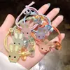 Laço de Cabelo Infantil Coelhinho Versão Coreana Elástico Fofo para Rabo de Cavalo Corda de Cabelo para Meninas Acessório de Cabelo Ins Celebridade da Internet