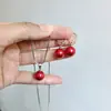 Moda Lujo Ligero Nuevo Collar con Colgante de Perlas Set de Aretes Versátil Exquisita Joyería Conmemorativa Regalo de Cumpleaños Listo para Enviar