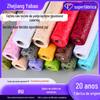 Tecido Não Tecido Spunbond Embossed Sticky Estampado Cauda de Fênix Personalizado Polipropileno Pp Tecido Não Tecido Tecido Não Tecido Spunbond Polipropileno Colorido