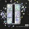 Explosões Transfronteiriças 12 grades Cor Mágica Polarizada Brocado de Nuvem Imitação Lantejoulas Joias para Nail Art Irregular Laser Fragmentos de Doce Decoração