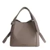 Bolsa de Cubo Retro Portátil para Mujer Primavera 2026, Nueva Bolsa Grande de Hombro Cruzada, Bolso Versátil Casual para el Trabajo