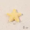 Resina Artificial Pequeña Estrella de Mar Dibujo Animado Hecho a Mano DIY Accesorios para Joyería Hebilla de Zapato con Agujero Material Pegamento Crema Accesorios para el Cabello Pequeños Accesorios