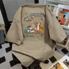 Camiseta Casual Suelta de Manga Corta con Estampado Lindo de Dibujos Animados Divertidos 2026 Nuevo de Verano Top de Moda Versátil para el Trabajo