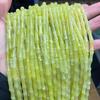 Contas de tubo de bambu jade sul 5x 12 mm, contas de transferência de jade, acessórios de joalheria faça você mesmo, contas gestacionais altamente dispersas, atacado