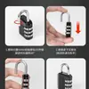Candado de Código Metálico Candado para Maleta Maleta Candado para Puerta de Armario de Dormitorio Gimnasio Candado Impermeable Cabezal de Candado de Código para Cajón