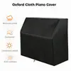 Cubierta Protectora Universal de Tela Oxford Engrosada 210D para Piano, Impermeable, Protección Solar, Resistente al Desgarro