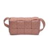 Bolsa de Hombro de Moda Coreana Estilo Primavera 2025 Bolso Casual Casual Bolso Cuadrado Pequeño Tejido Bolso Cruzado