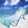 Funda para silla de playa con impresión de microfibra, toalla reclinable, bolsa de toalla de playa, impresión digital 3D, suministro directo de fábrica