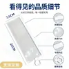 Bolsas Transparentes de Cremallera de Eva al por Mayor en Stock, Bolsas Impermeables Ecológicas Auto-Sellantes, Bolsas Portátiles para Almacenamiento de Pasta de Dientes y Brochas de Maquillaje de Viaje
