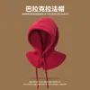 Chapéu Balaclava Versátil de Inverno Estilo Coreano, Chapéu Pulôver de Tricô, Cachecol com Capuz Quente, Gorro