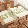 Mantel Minimalista para Mesa de Comedor, Resistente al Aceite, Impermeable, Resistente al Calor, Lujo Minimalista, Tacto de Alta Gama, Mantel Lavable, Nuevo Modelo 2025, Protector de Mesa