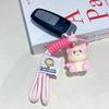 Desenhos animados reunindo gato chaveiro boneca dos desenhos animados bolsa requintada pingente de telefone celular criativo pequeno pingente presente atacado
