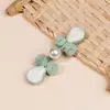 Fivela de Cheongsam Tecida à Mão Duas Cores Coração de Pêssego Pipa Borboleta Botão Terno Tang Dinastia Han Nova Fivela Decorativa Chinoiserie