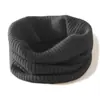 Bufanda de Cachemira Otoño e Invierno para Hombres y Mujeres, Bufanda de Lana Cálida y Engrosada, Cuello Falso, Protector de Cuello para Columna Cervical, Bufanda de Punto para Jersey