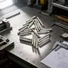 Pino de Posicionamento Cilíndrico de Aço Inoxidável Não Padrão Ponta de Ferragem Pino Fixo Pino 304 Pino de Metal Pino Serrilhado Pino Cônico