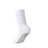 Calcetines de yoga de tubo largo, calcetines de algodón, calcetines largos de rizo, calcetines antideslizantes de fitness Pilates para mujer, suelas engrosadas, calcetines deportivos unisex