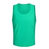 Chalecos de entrenamiento de fútbol, uniformes de competición para team building, ropa para actividades al aire libre, camisetas promocionales para actividades infantiles, chalecos con números impresos