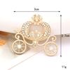 Nuevos accesorios de joyería de flores de perlas de diamantes DIY aleación de zinc gema calabaza accesorios para coche pegatina trasera para funda de teléfono móvil mujeres