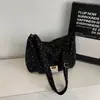 Bolsa de Dumpling de Veludo de Grande Capacidade Outono e Inverno Estilo Coreano Simples Casual Versátil Bolsa de Ombro Bolsa Transversal para Estudantes para Meninas