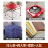 Mesa de Churrasco de Aço Inoxidável Novo Modelo para Uso Doméstico Multifuncional Dobrável Aquecimento Mesa de Jantar Grelha de Churrasco Mesa de Jantar Quadrada