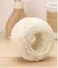 Fio de corda de juta colorido diy fino grosso tecelagem manual corda trançada item decorativo fio de linho material colorido estilo retrô
