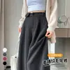 Pantalones de Lana de Pierna Ancha para Mujer Invierno Súper Calientes de Traje Línea A Pantalones Casuales Rectos Petite Pantalones Largos Nuevos 2026