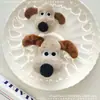 Broche de Perro Peludo de Peluche Lindo Accesorios para el Cabello Accesorios Bolsas Dibujos Animados Funda para Teléfono Móvil Accesorios Accesorios para Ropa
