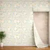 Pegatinas de pared autoadhesivas IXPE transfronterizas, diseño geométrico en forma de estrella azul claro, papel tapiz brillante para fines decorativos, al por mayor