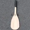 Remos de 1-2.2m para Kayak Rafting Presión de Cola SUP Acolchado de Madera con Manivela Decoración Rendimiento Remos de Madera Maciza para Barco