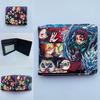 Porta-moedas periférico de anime porta-cartões curto carteira