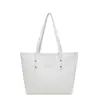 Bolso de Mano con Textura para el Trabajo y el Viaje Nuevo Primavera 2026 Estilo Coreano Bolso de Hombro Único para Mujer Bolso Tote Versátil de Moda