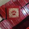 Caja de Regalo de Lujo Ligero Estilo Chino Caja de Embalaje de Cuentas Budistas Zen, Bolsa de Terciopelo para Guantes, Caja de Regalo al por Mayor Caja de Doble Apertura