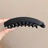 Grampo de Banana Grande para Cabelo de Mulheres com Cabelo Grosso, Novo Modelo 2025, Ferramenta para Rabo de Cavalo Alto, Presilha de Garra para Fixação na Parte de Trás da Cabeça, Presilha Vertical