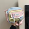 Linda Bolsa Cruzada para Chicas de Secundaria, Atractiva, Bolso de Mano de Gran Capacidad, Bolso de Hombro para Tutorías, Bolso Escolar para Salidas de Primavera y Uso Diario para Niñas