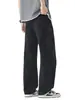 Maple House Roupa Masculina / Calças Casuais Leves de Verão para Exterior, Estilo Americano Tendência Caimento Solto Perna Reta Perna Larga Calças de Trabalho