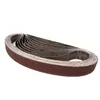 Lija Abrasiva de Corindón Rojo Arena Marrón 20X520 con Metal Madera Pulido y Lijado, Alta Dureza, Fuerza de Lijado Fuerte y No Fácil de Romper