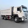 Camión Volquete Howo de 371-Caballos de Fuerza y 430-Caballos de Fuerza, Remolque Volquete Autodescargable Trasero Remanufacturado de Segunda Mano Norma Nacional II/Norma Nacional III