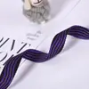 Cinta Jacquard Rayas Onduladas Accesorios al por Mayor Correas de Poliéster en Color de Contraste Decoración para Ropa Equipaje Cinta Tejida de Imitación de Nylon
